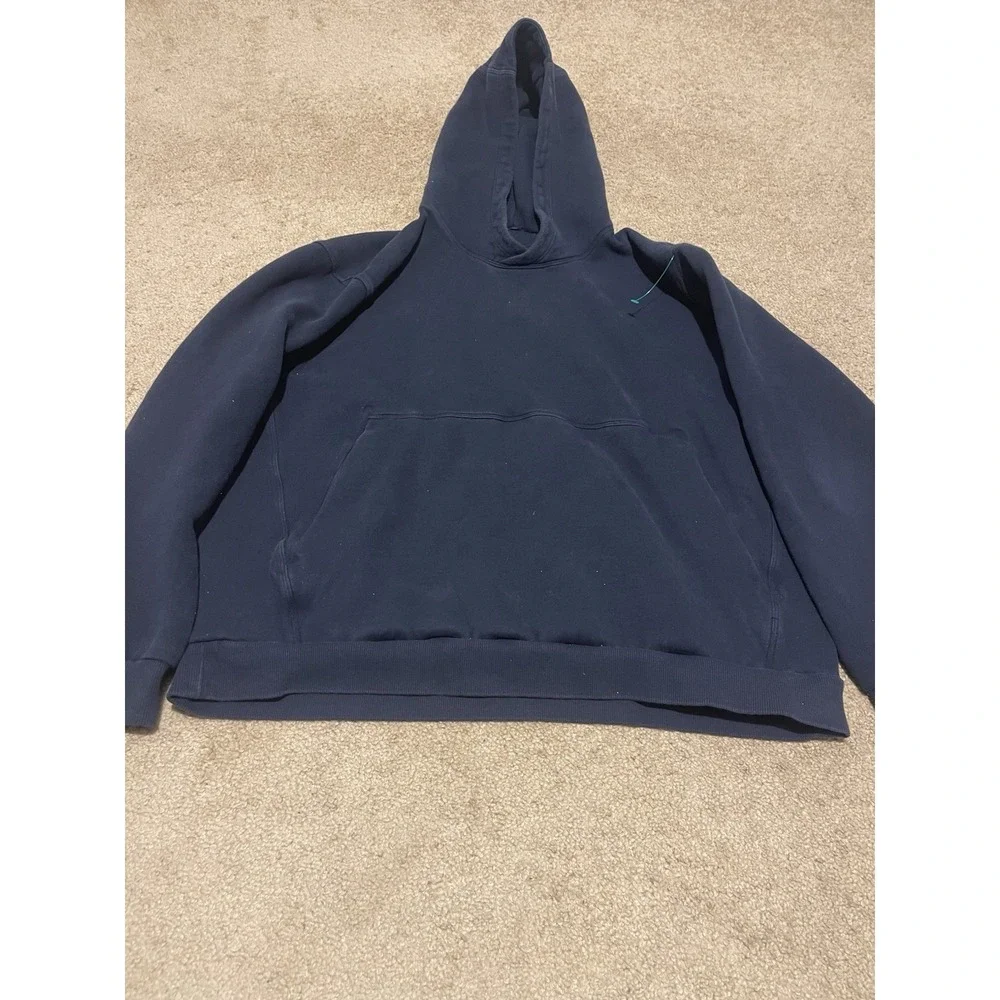Lululemon Men's Navy Blue Hoodie Oversized Size Large - Picture 2 of 8